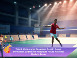 Teknik Mengurangi Kesalahan Sendiri Dalam Permainan Badminton Kompetitif Resmi Nasional Modern Aman