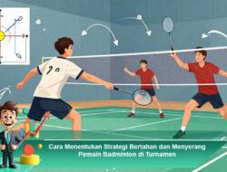 Cara Menentukan Strategi Bertahan dan Menyerang Pemain Badminton di Turnamen
