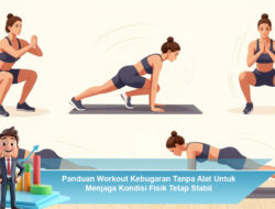 Panduan Workout Kebugaran Tanpa Alat Untuk Menjaga Kondisi Fisik Tetap Stabil