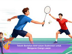 Teknik Bertahan Aktif dalam Badminton untuk Menguras Energi Lawan Secara Efektif