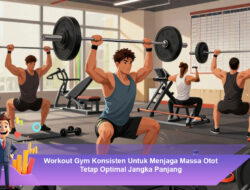 Workout Gym Konsisten Untuk Menjaga Massa Otot Tetap Optimal Jangka Panjang