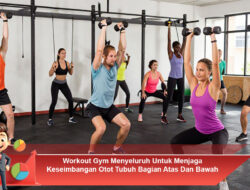 Workout Gym Menyeluruh Untuk Menjaga Keseimbangan Otot Tubuh Bagian Atas dan Bawah