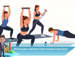 Workout Gym Sederhana untuk Menjaga Energi Tubuh