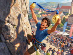 Berita Keberhasilan Atlet Panjat Tebing Indonesia Meraih Medali Emas Di Eropa