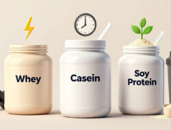 Tips Memilih Jenis Protein Powder: Whey, Casein, atau Soy Protein?